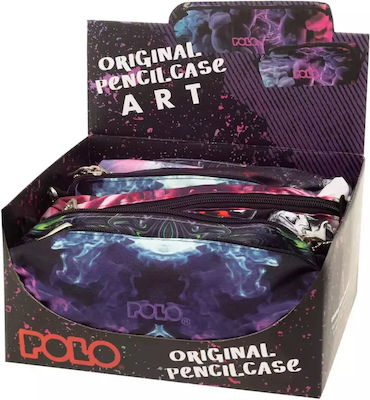 Polo Wallet ART Pencil Case Barrel with 1 Compartment Various Colours