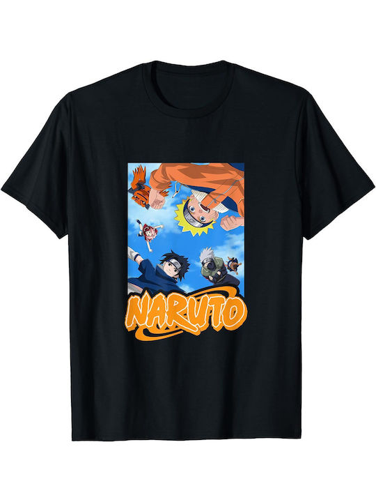 Pegasus T-shirt Naruto σε Μαύρο χρώμα
