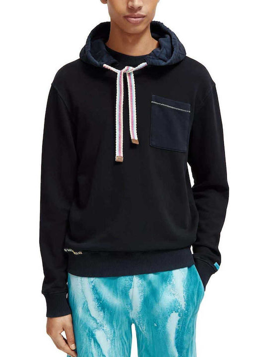 Scotch & Soda Marineblau mit Kapuze