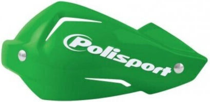 Polisport Προστατευτικές Χούφτες Μηχανής σε Πράσινο χρώμα