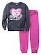 Kinder Sweatpants Set - Jogginganzug Schwarz 2Stück
