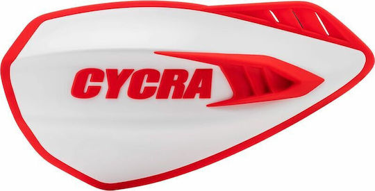 Cycra Protecții mânere motocicletă în culoarea Roșu
