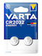 Varta Energy Батерии Литий За часовници CR2032 2бр