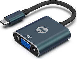 HP DHC-CT201 USB-C Male to VGA Female