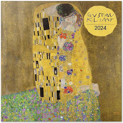 Grupo Erik Gustav Klimt Lunar Jurnal de perete 2024 30x30cm