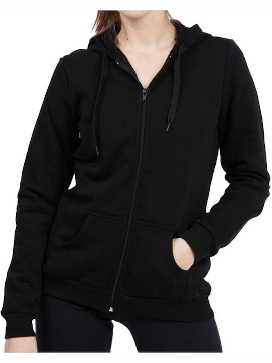 Target Jachetă Hanorac pentru Femei Cu glugă Neagră
