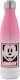Koupakoupa Oh boy Mickey Recyclable Bottle Thermos Stainless Steel BPA Free 500ml Pink