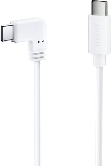 Insta360 Flow Winkel (90°) USB 2.0 Kabel USB-C männlich - USB-C Weiß 0.157m (CINSBBBC)