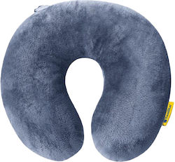 Travel Blue Velvet Travel Pillow Blue