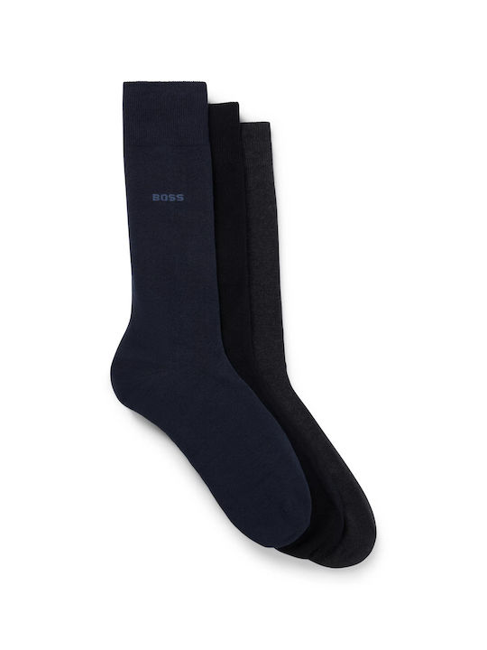 Hugo Boss Socken Black/Grey/Blue 3Pack