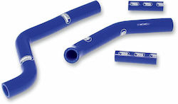 Samco Sport Set Silicone Motorcycle Engine Hoses for Kawasaki KX 125 Blue
