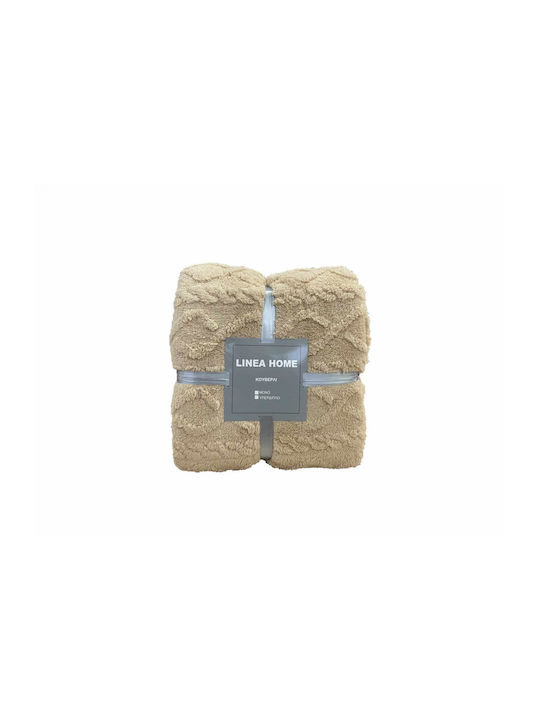 Linea Home Patagonia Κουβέρτα Sherpa Διπλή 200x...