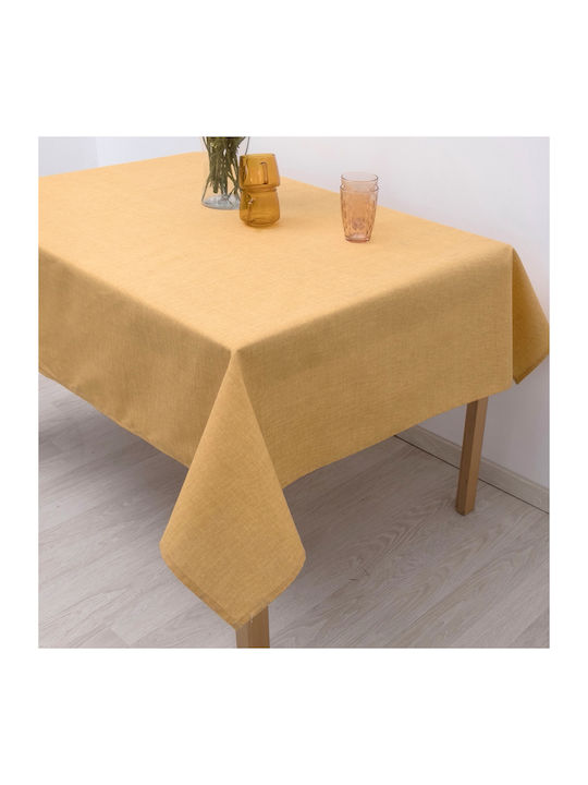 Dimeco Tablecloth Yellow 140x260cm