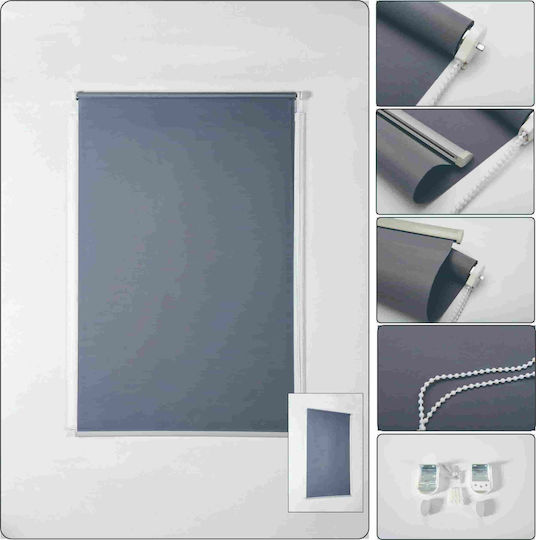 Tpster Roller Blind Partial Blackout W100xH180cm 23785 Gray