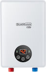 Bormann Elite BTW3550 Wall Mounted Inverter Electric Single-Phase Instant Water Heater for Bathroom 7kW