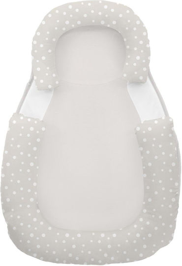 Kikka Boo Βρεφικό Μαξιλάρι Φωλιά Dots Μπεζ 40x60εκ.