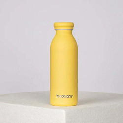 Boobam Lite Flasche Thermosflasche Rostfreier Stahl BPA-frei Gelb 500ml
