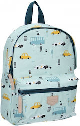 Kidzroom Σχολική Τσάντα Ώμου Νηπιαγωγείου σε Γαλάζιο χρώμα Μ23 x Π9 x Υ31εκ