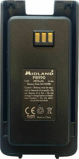 Midland PB990 3600mAh Batterie Funkgerät für CT 990