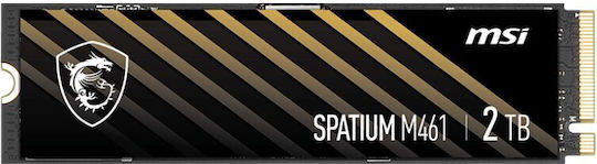 MSI Spatium M461 SSD 2TB M.2 Type with PCI Express 4.0 Connection S78-440Q550-P83
