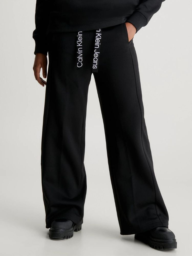 Calvin klein new arrivals wide leg sweatpants