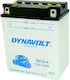 Dynavolt Deschis Baterie Motocicleta YB12A-A cu Capacitatea 12Ah