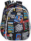 Coolpack Jimmy Σχολική Τσάντα Πλάτης Δημοτικού Πολύχρωμη