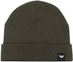 Emporio Armani Knitted Beanie Cap Green