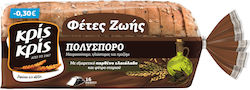 Ψωμί του τοστ Πολύσπορο Φέτες Ζωής Κρις Κρις (500 g)