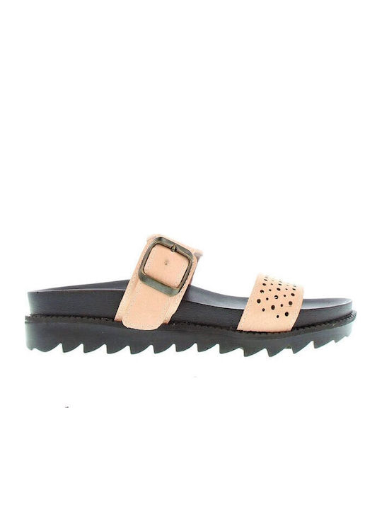 Women's Flat Sandals Anatomic in Pink Color