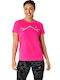 ASICS Women's Athletic T-shirt Fuchsia