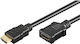 Goobay Cable HDMI male - HDMI female 2m Black