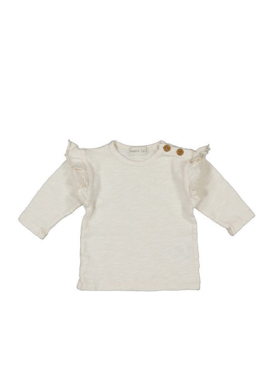 Beans Barcelona Kids Blouse Long Sleeve Ecru