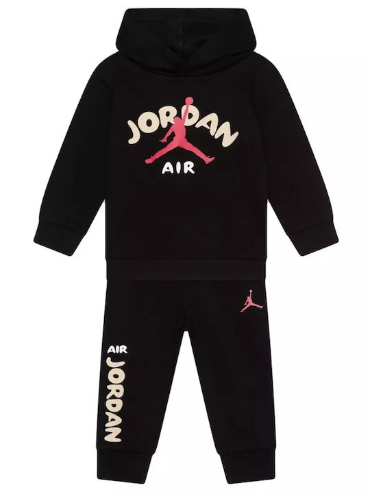 Kids Sweatpants Set Black 2pcs