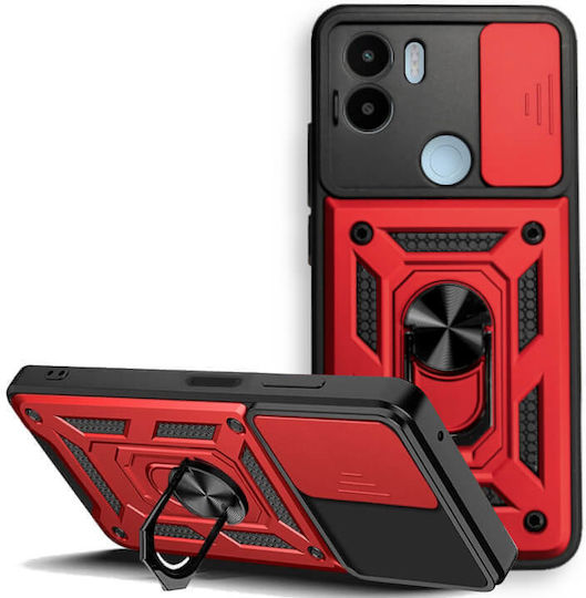 Slide Cover Back Cover Σιλικόνης Κόκκινο (Xiaomi Redmi A1+/A2+)