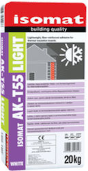 Isomat AK-T55 LIGHT Клей Топлоизолационни плочи Бял 1.2кг Isomat AK-T55 LIGHT Клей Топлоизолационни плочи Бял 1.2кг