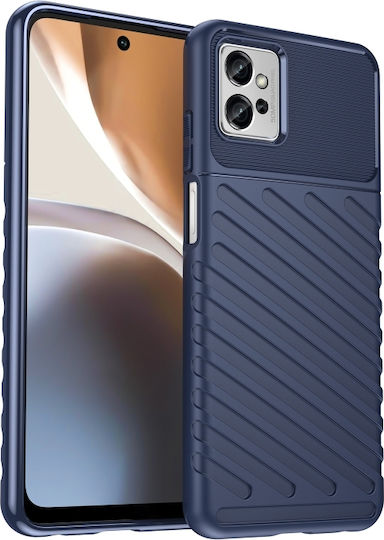 shockproof Задна корица Силикон Син (Moto G32)