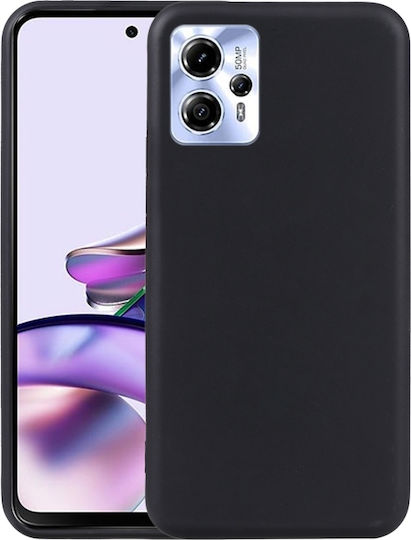 Задна корица Силикон Черен (Moto G23)