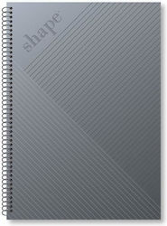 Shape Notebooks Spiral Heft Geregelt A4 120 Blä...
