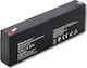 Qoltec AGM UPS Battery with Capacity 2.3Ah and Voltage 12V 1pcs