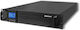 Qoltec 53946 UPS 2000VA 1600W με 3 Πρίζες