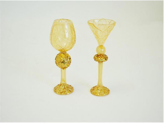 Hanging Ornament Glass Set 2pcs