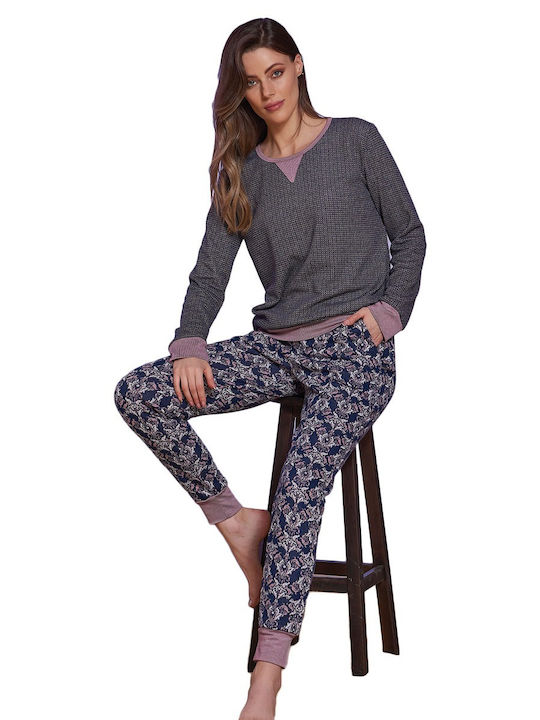 Sevim Winter Damen Pyjama-Set