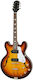 Epiphone USA Casino Chitară Electrică cu 2xP90 Configurație Doze Sunburst Vintage