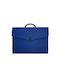 Exas Paper Plastic Drafting Bag with Handle 38x5x28cm Blue