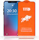 Techsuit 111D 3D Full Glue Full Face Tempered Glass Black (Galaxy S22 Ultra 5G)