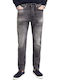 Essentials Men's Jeans Pants With Regular Tapered Fit Black