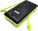 Andowl Q-T70 Power Bank 20000mAh Μαύρο