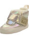 Michael Kors Βρεφικά Sneakers Αγκαλιάς Χρυσά Puffy