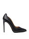 Philippe Lang Leder Pumps Schwarz